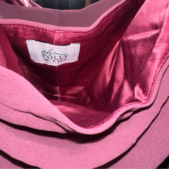 Oh Polly Burgundy Mini Dress - Picture 4 of 6